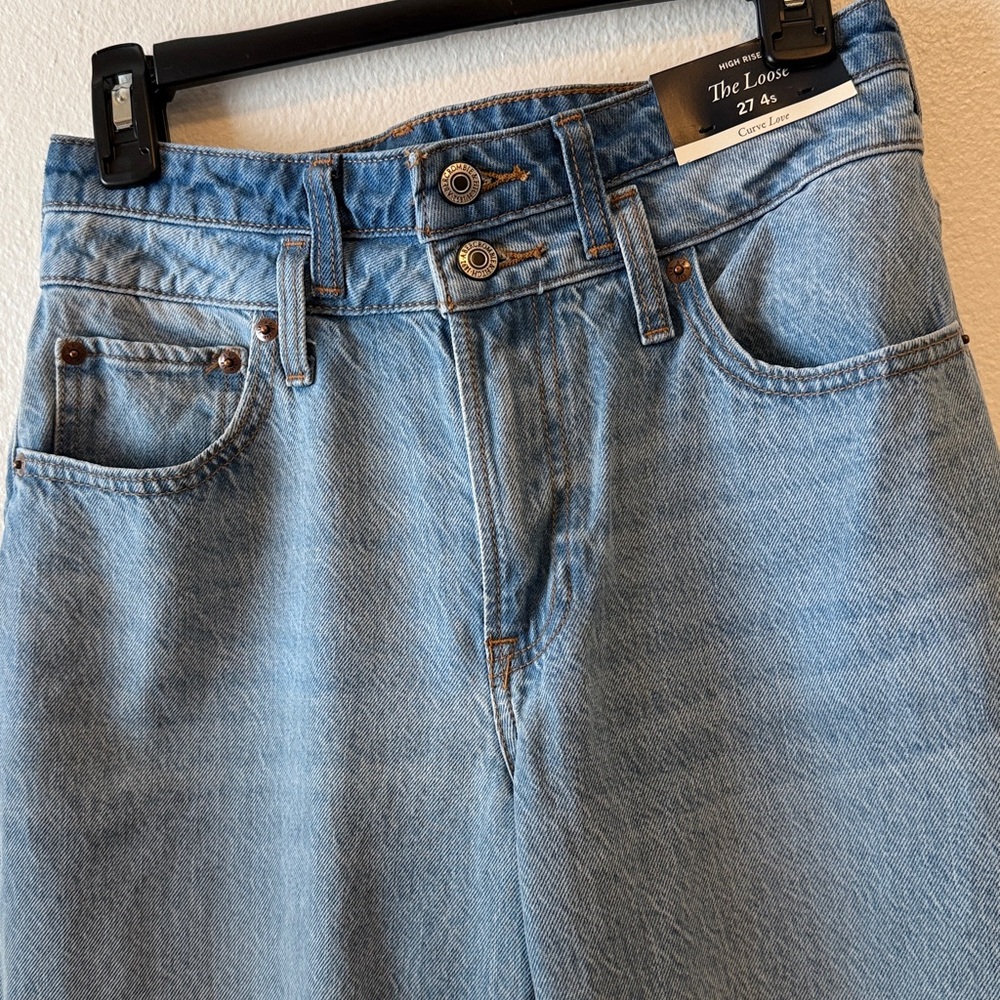 Abercrombie Curve Love The Loose High Rise Jean  27S